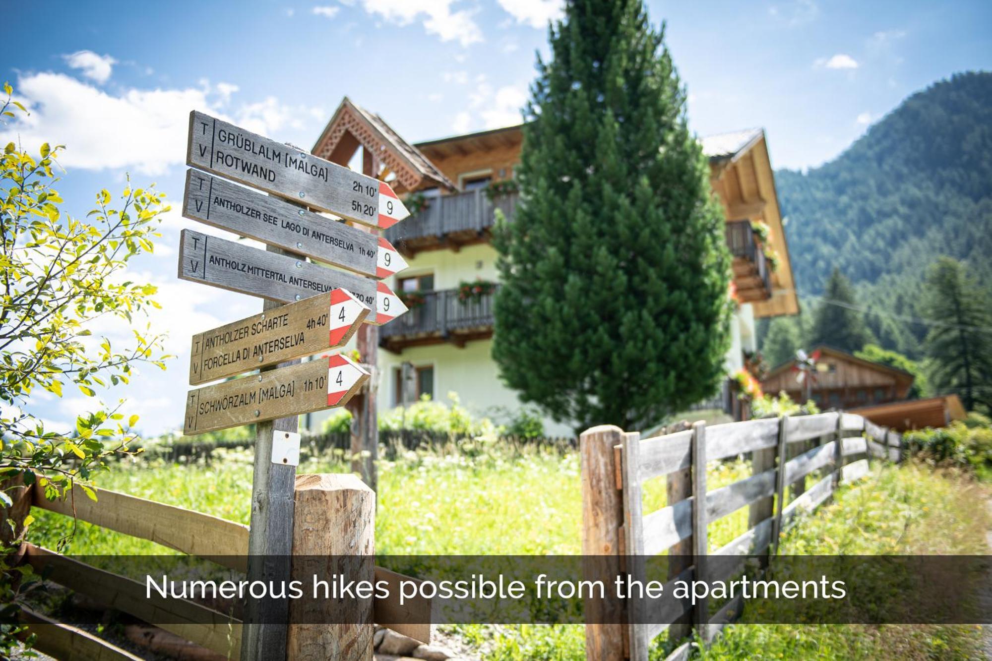 Apartments Nature Apis Landheim Anterselva di Mezzo Buitenkant foto